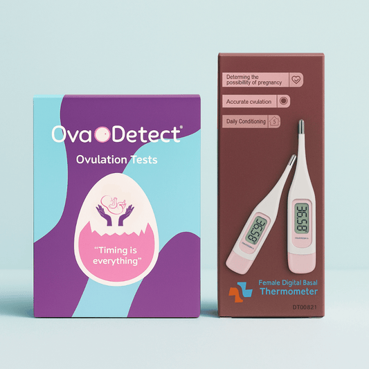 Ovulation Kit - Thermometer & Ovulation Strips