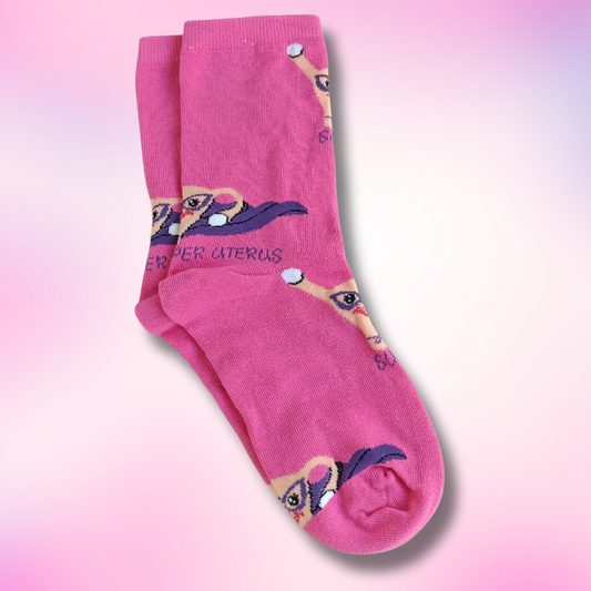 #Fertilefeet Super Uterus Socken