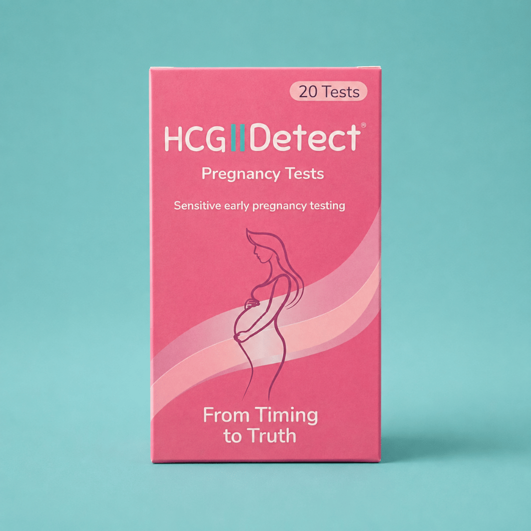 HcgDetect 10 mIU Early Detection Pregnancy Test Strips