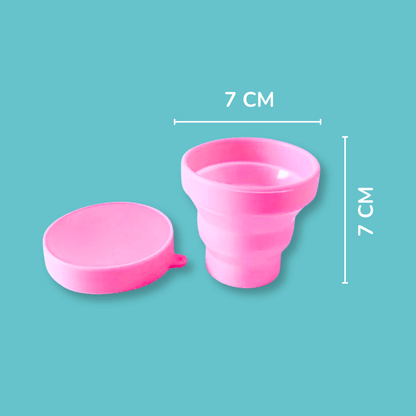 Reusable urine collection cup