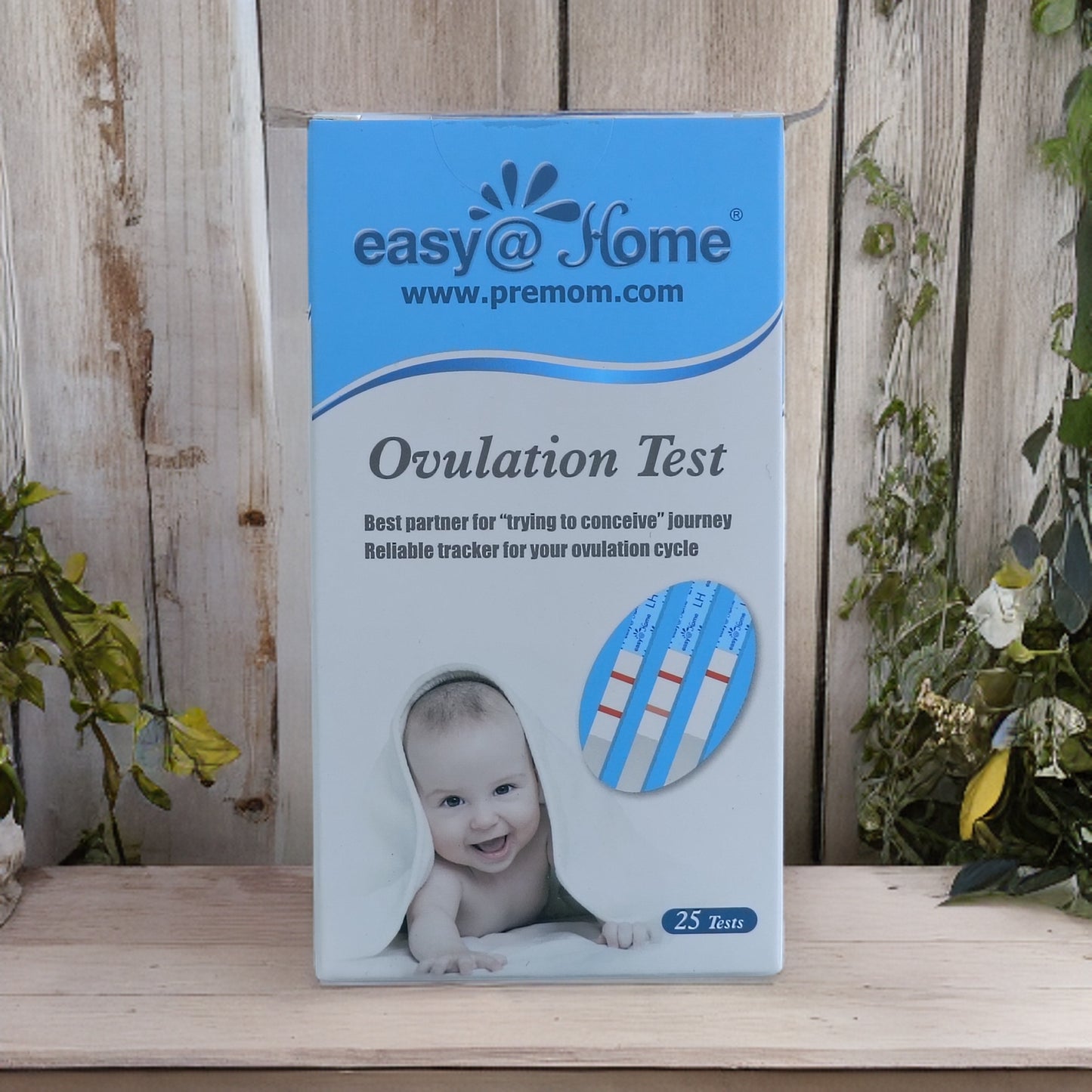 Easy at Home - Ovulation Test Strips 25 and 50 strip options