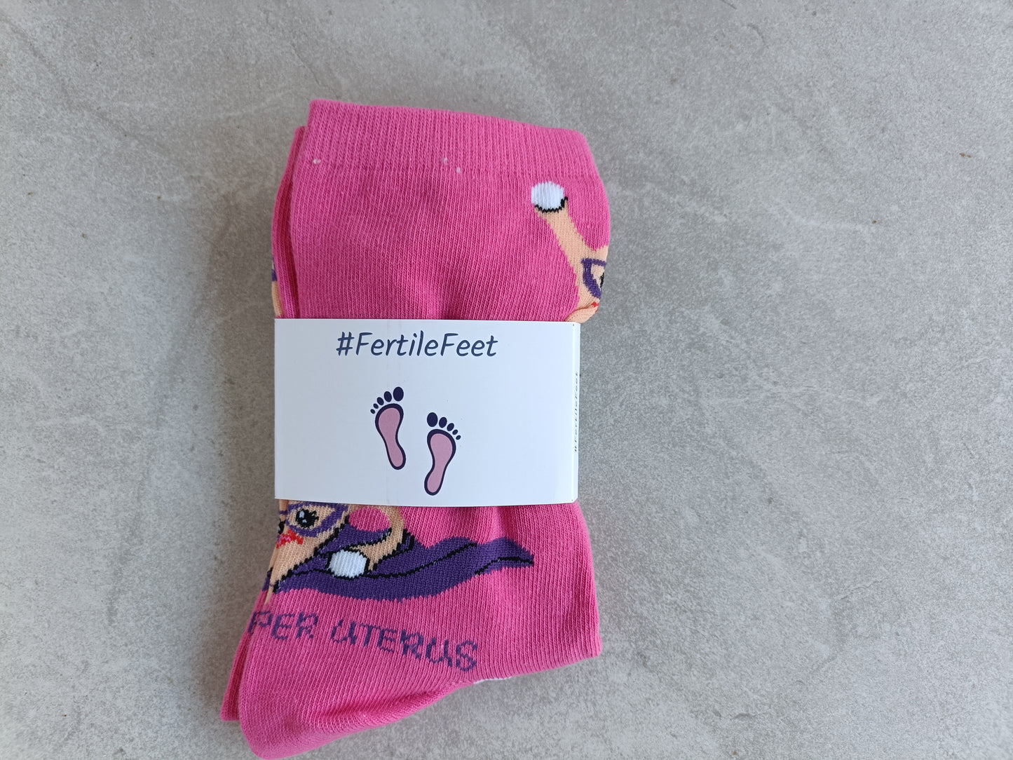 #Fertilefeet Super Uterus Socks