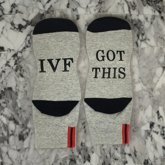 #Fertilefeet socks – IVF got this