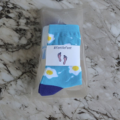 #Fertilefeet Socks - Sperm & Ovum