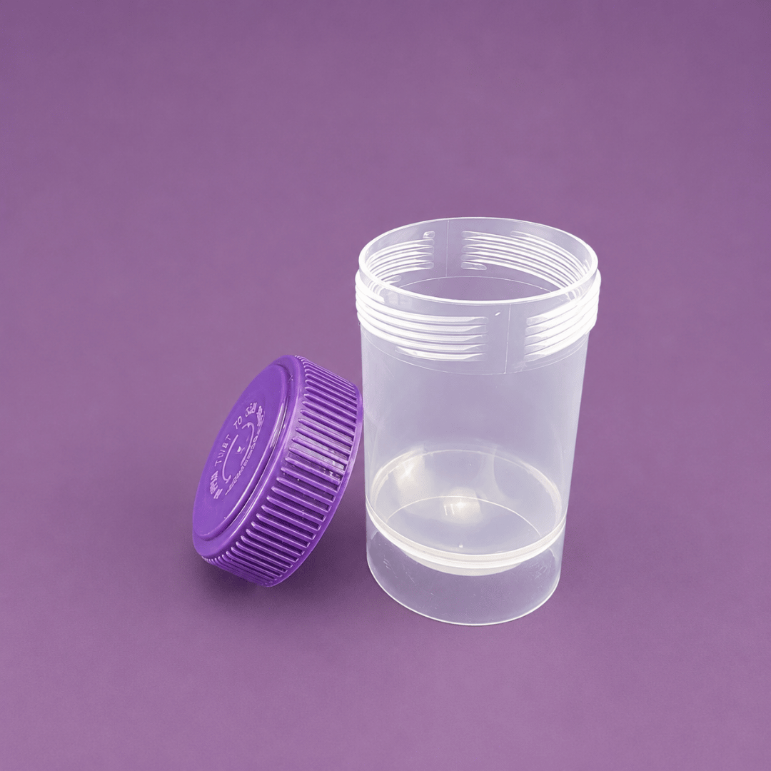 90mL round bottom Sterile Sperm Collection Cups