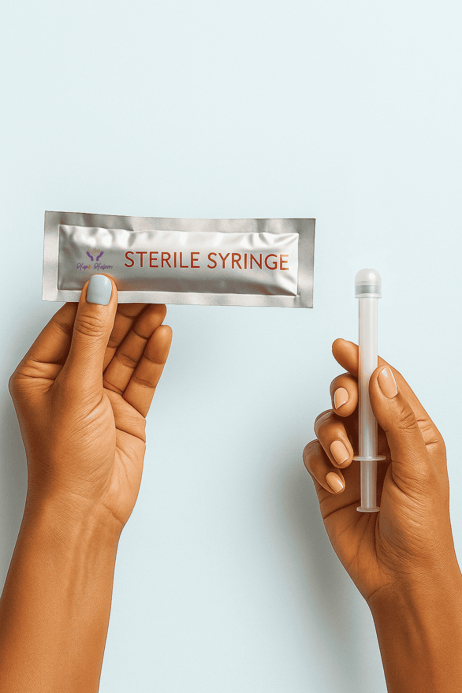 Home insemination supplies, each with a purpose.
