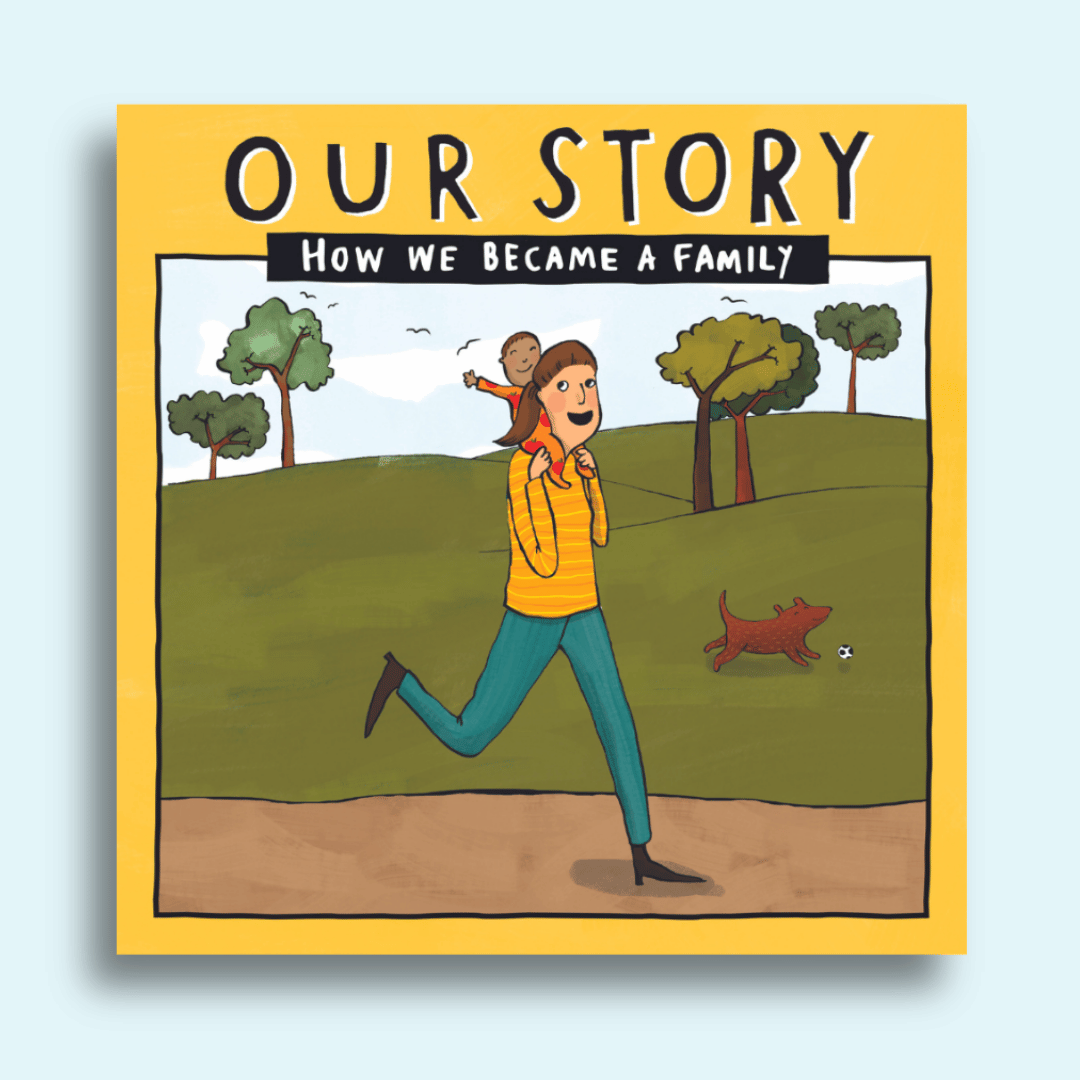 OUR STORY - How we became a family (double donation in solo mum families - single baby)